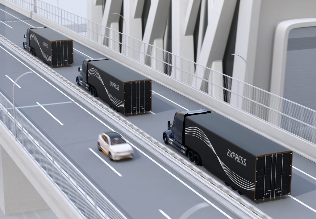 What you need to know about truck platooning - Find out now with IoSCM